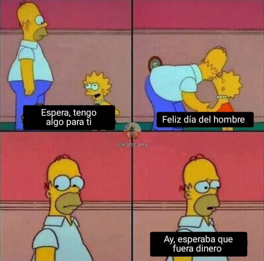 Les mèmes d'Homer Simpson sont très demandés à ces dates spéciales. (Tiré de X)