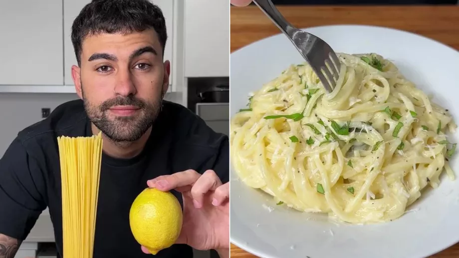 Simón, le chef amateur qui a partagé sa version des nouilles au citron qui a captivé le public de TikTok