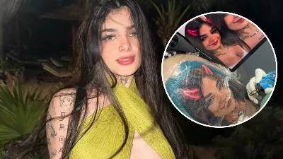 Karely Ruiz donne 200 mille pesos à une fan qui s'est tatouée le visage