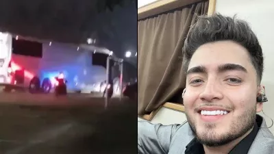« La Arrolladora Banda El Limón » oublie son chanteur au Michoacán ; chanteur court pour attraper le bus : « Ils sont allés trop loin » | VIDÉO