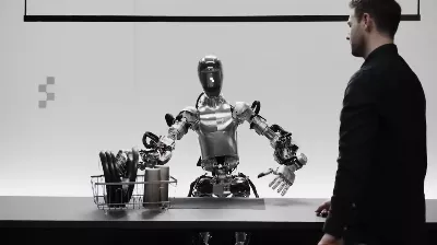 La figure 01, le robot humanoïde qui comprend et agit seul, impressionne le monde