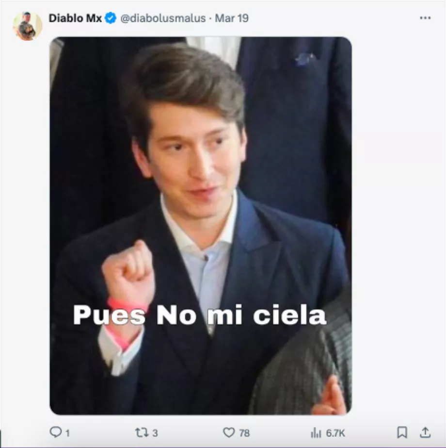 Ils font des mèmes de Juan Pablo Sánchez Gálvez. (X)