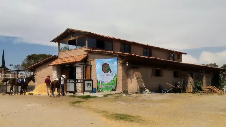 Cuacolandia est située à Puebla, nous vous indiquons ici l'emplacement exact de l'établissement où arrivent les chevaux maltraités Photo: Google Víctor Hugo Hernández