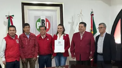 L'épouse d'Arturo Montiel utilise AMLO et AI pour appeler au vote : « C'est la meilleure option »