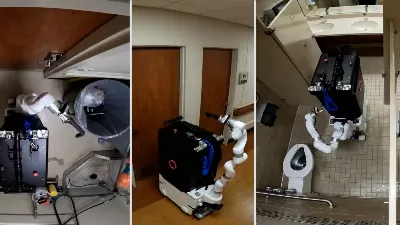 Ce robot nettoie les salles de bain plus vite que les humains, il s'appelle Somatic et utilise l'IA