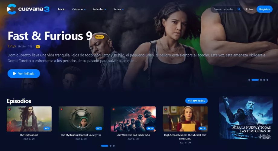 Cuevana est très populaire pour proposer les derniers films avec la meilleure qualité et gratuitement (Photo : prise depuis X)