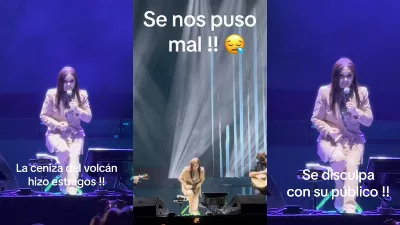 Ana Gabriel reçoit de l'oxygène lors d'un concert à Puebla ; c'est votre état de santé | VIDÉO