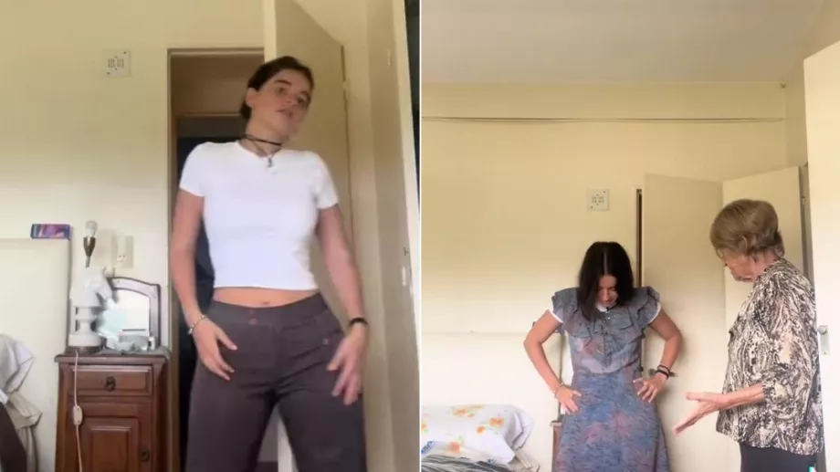 Il a essayé les vêtements de sa grand-mère et c'est devenu viral (TikTok)