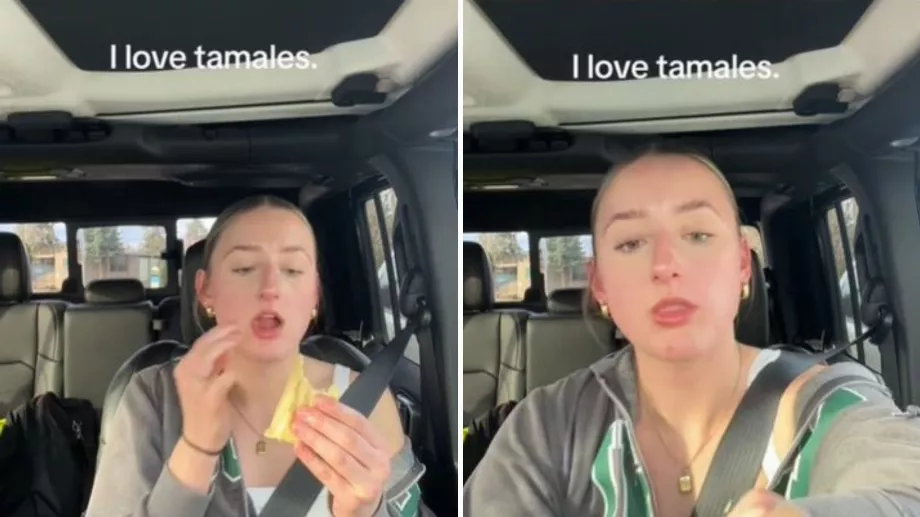 Il a expliqué que les tamales sont son plat mexicain préféré. Tiktok @cartifan22