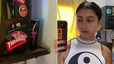 Elle a découvert un produit dans la maison de son copain qui l'a dérouté et sa méfiance a suscité un débat sur les réseaux