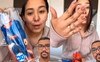 Une femme « toxique » a détruit la silhouette de Superman de son petit ami : « Pas ces dépenses »