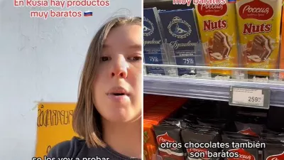 Une Russe expose des produits moins chers dans son pays qu'au Mexique : « La vie est plus chère, le chocolat est de l'or » | VIDÉO