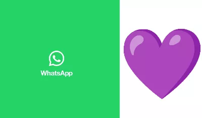 Que signifie le cœur violet sur WhatsApp, l'un des emojis les plus célèbres