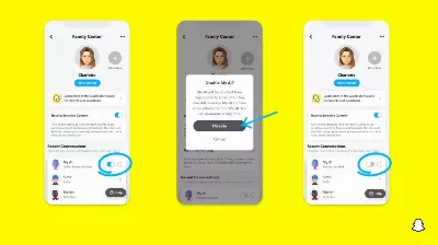 Snapchat : Comment contrôler le compte de mon enfant et voir ses contacts favoris