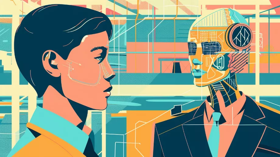 L’anthropomorphisation de l’IA et l’effet Eliza mettent en évidence la tendance des gens à considérer la technologie en termes humains. (Informations sur l'image illustrative)