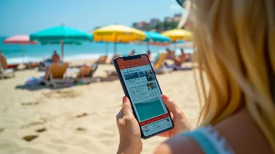 Quel est le danger d’utiliser une coque ou une coque de téléphone portable sur la plage ?