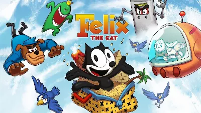 Félix le chat revient avec deux jeux vidéo classiques pour PlayStation et Nintendo Switch