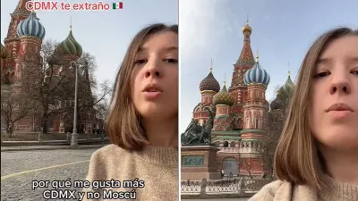 Tiktoker révèle pourquoi il préfère vivre au Mexique qu’en Russie : « Tu me manques CDMX »