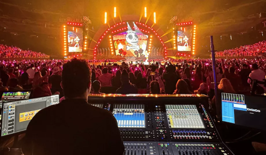 Le choix de la console Quantum 338 pour la tournée de Karol G souligne sa position d'équipement sonore supérieur, adapté aux exigences exigeantes des performances live à grande échelle. (DiGiCo)