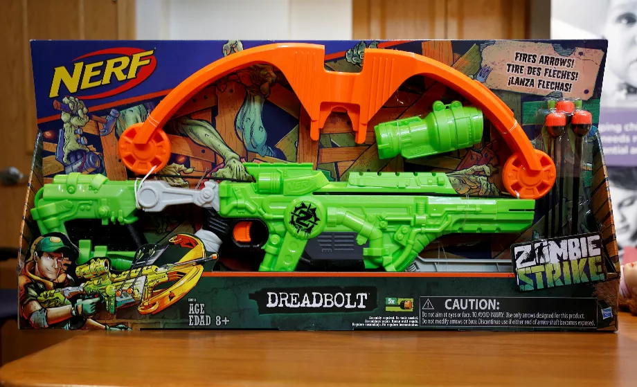 Hasbro a adapté nombre de ses marques aux demandes actuelles pour compléter l'expérience numérique. (Reuters)