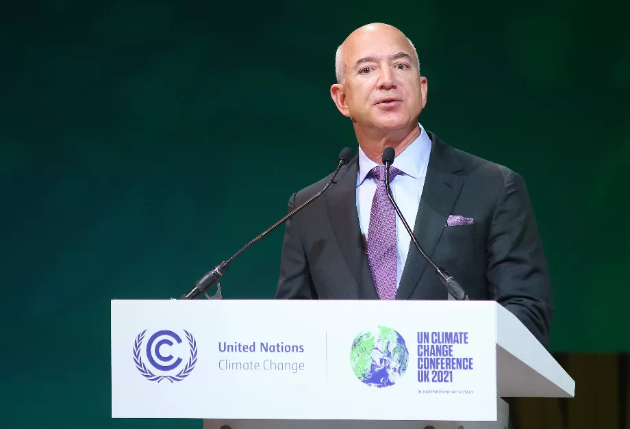Jeff Bezos, l'ancien PDG d'Amazon, est connu pour son exigence de présentations courtes et substantielles. (EFE/ROBERT PERRY)