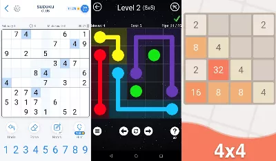 Sudoku, recherches de mots et autres jeux mentaux à télécharger gratuitement sur votre téléphone mobile