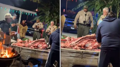 La police américaine interrompt un barbecue mexicain après avoir entendu des coups de feu présumés