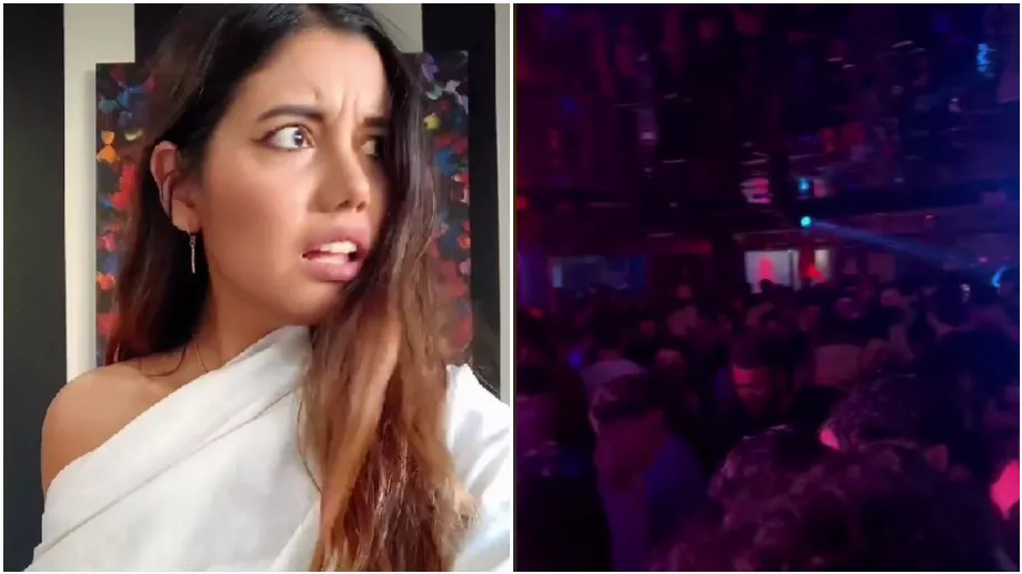 La jeune Mexicaine est allée à une fête à Rome, en Italie (Capture Tiktok : jennyluav)