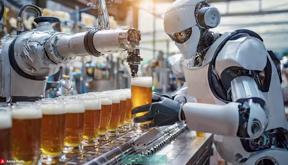 L'intelligence artificielle Firefly fabrique de la bière (Institut flamand de biotechnologie)