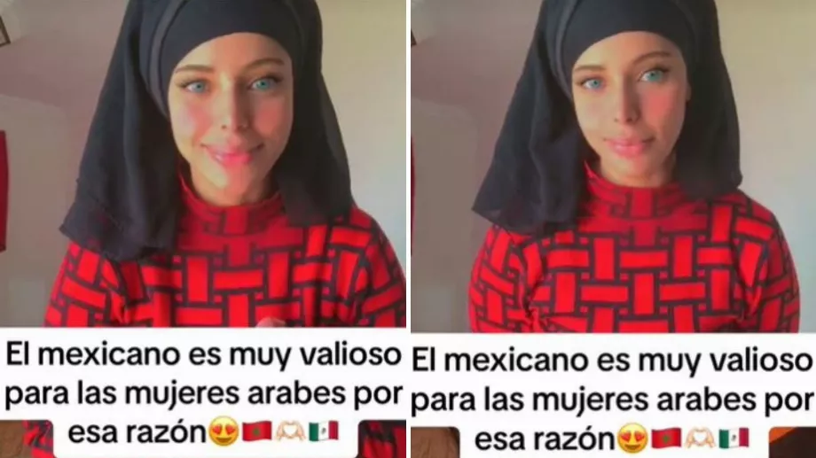 La Marocaine est venue vivre au CDMX et maintenant qu'elle est de retour dans son pays, elle partage les astuces pour conquérir les femmes comme elle. (TikTok @elcumbias2103)