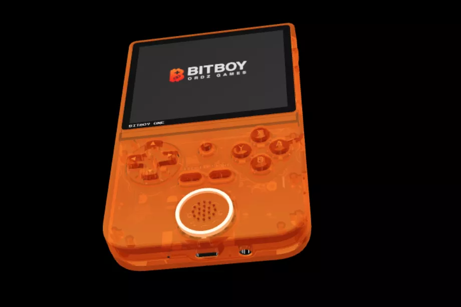 La console rétro permet de faire tourner d'anciens jeux ainsi que d'autres connectés à la Blockchain. (BitBoy)
