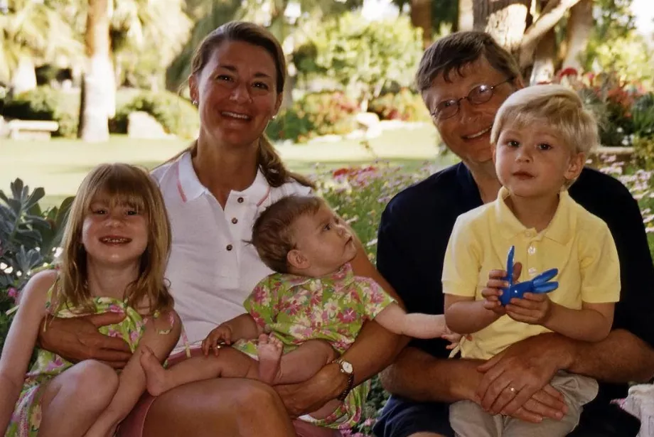 Bill Gates a été très insistant sur l'utilisation des appareils mobiles par ses enfants. (Photo : Instagram@melindafrenchgates)