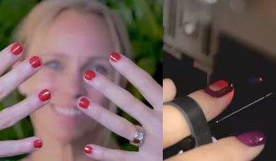 Dessins d'ongles réalisés avec l'intelligence artificielle, cette machine est une tendance en matière de beauté