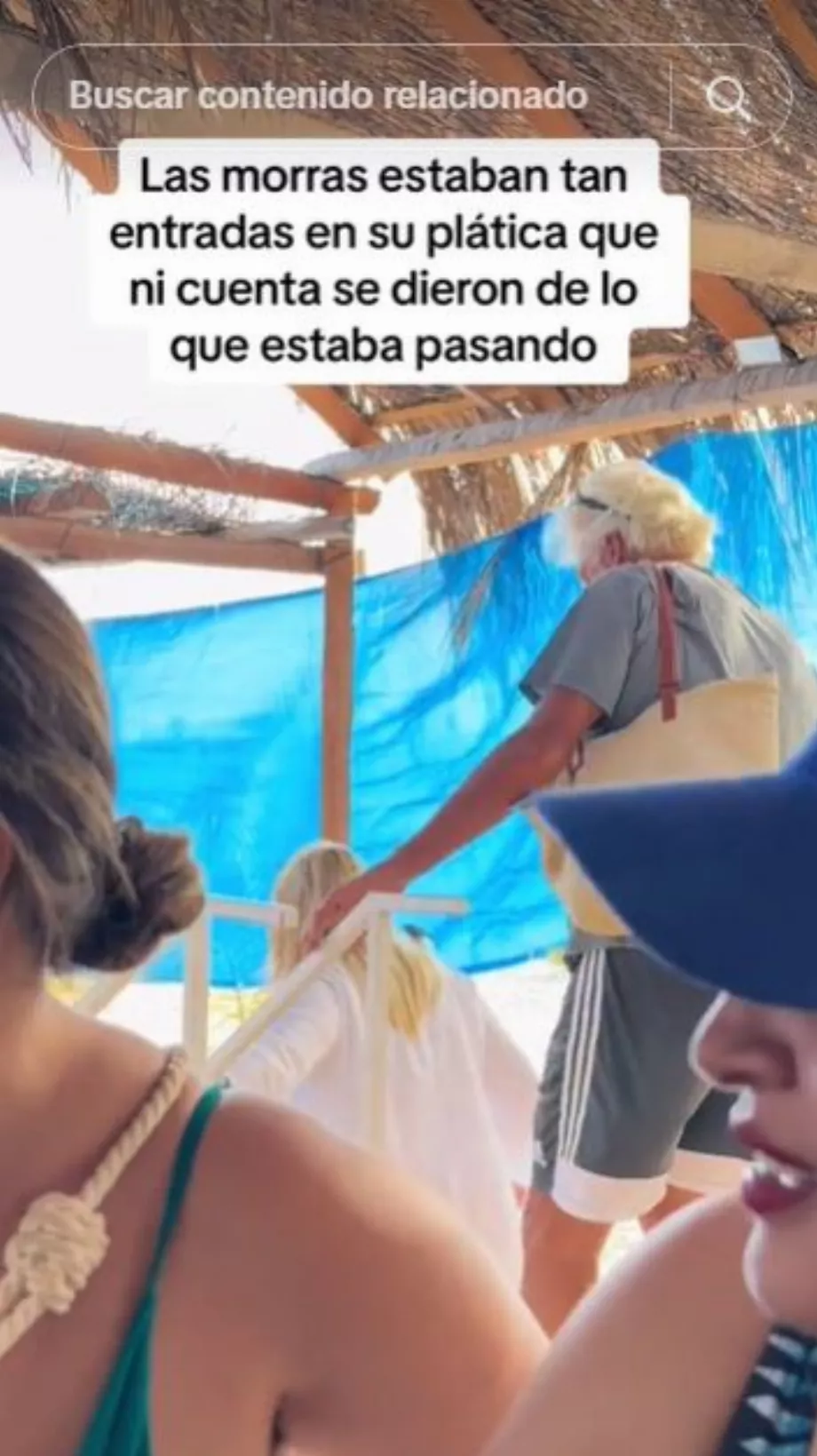 Le couple américain se sentait mal à l'aise dans les lieux à cause du bruit fort de la musique banda. (TikTok @paisana.viajera)