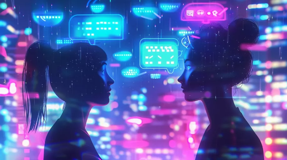 Cette application est chargée de créer des personnages IA afin que les utilisateurs puissent interagir avec eux, comme s'il s'agissait de personnes. (Informations sur l'image illustrative)