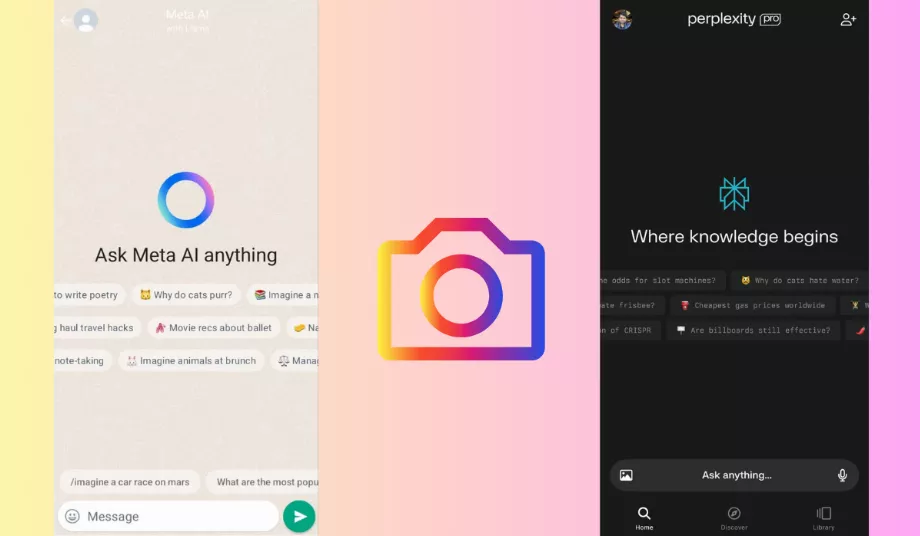 Meta teste davantage de fonctionnalités d'IA sur Instagram, cette fois pour aider les utilisateurs à trouver de nouvelles bobines, publications ou à poser des questions. (@AravSrinivas)