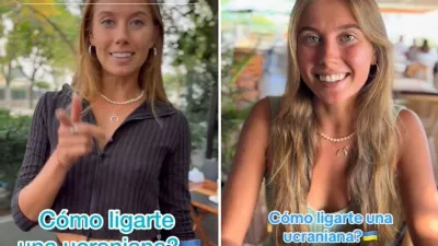 Tiktoker aide les Mexicains avec des phrases mignonnes à conquérir les Ukrainiens | VIDÉO