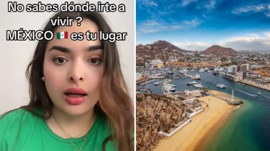 Le TikToker a reconnu que la vie au Mexique est merveilleuse. (TikTok @jasminjass69)