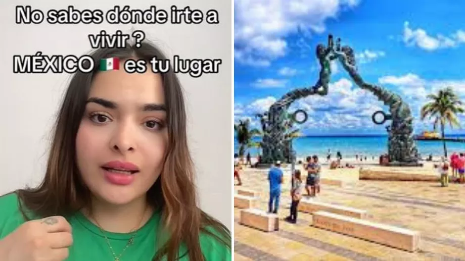 Parmi les endroits paradisiaques, il a déclaré que Cabo San Lucas et Playa del Carmen sont les meilleurs. (TikTok @jasminjass69)