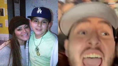 Peso Pluma se souvient de Jenni Rivera et de son fils présent au concert, ému aux larmes : « Ma maman »