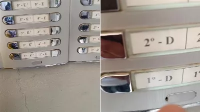Ils ont installé un interphone électrique qui a attiré l'attention des voisins pour son système étrange