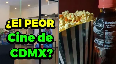 Le pire du CDMX ? Tiktoker décide d'aller au cinéma avec les pires critiques sur internet et c'est ce qu'il a trouvé | VIDÉO