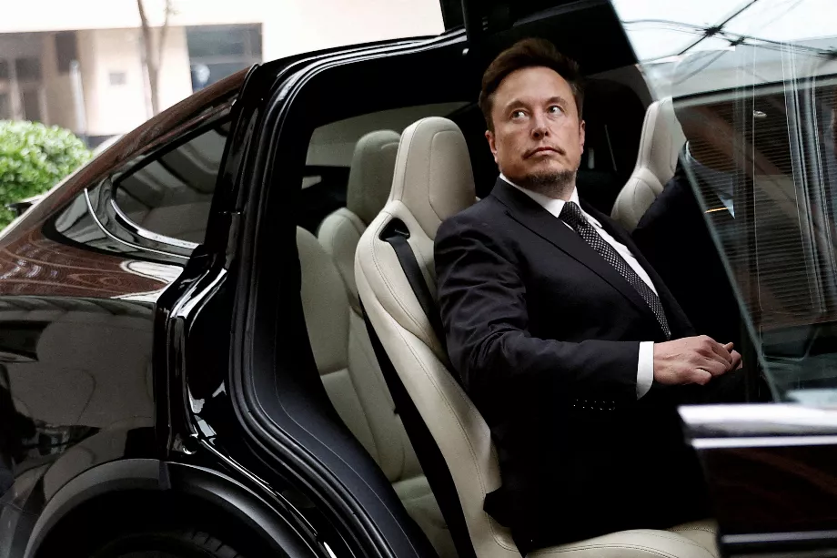 Les actions de Tesla ont chuté de 5 % après l'annonce des licenciements. (Reuters)