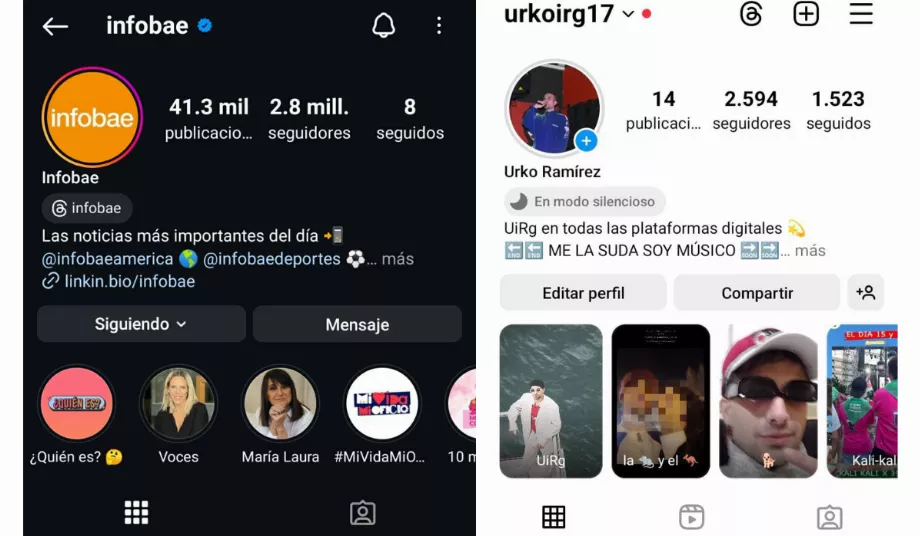 Les histoires en vedette continuent de circuler dans d’autres pays. (Instagram)