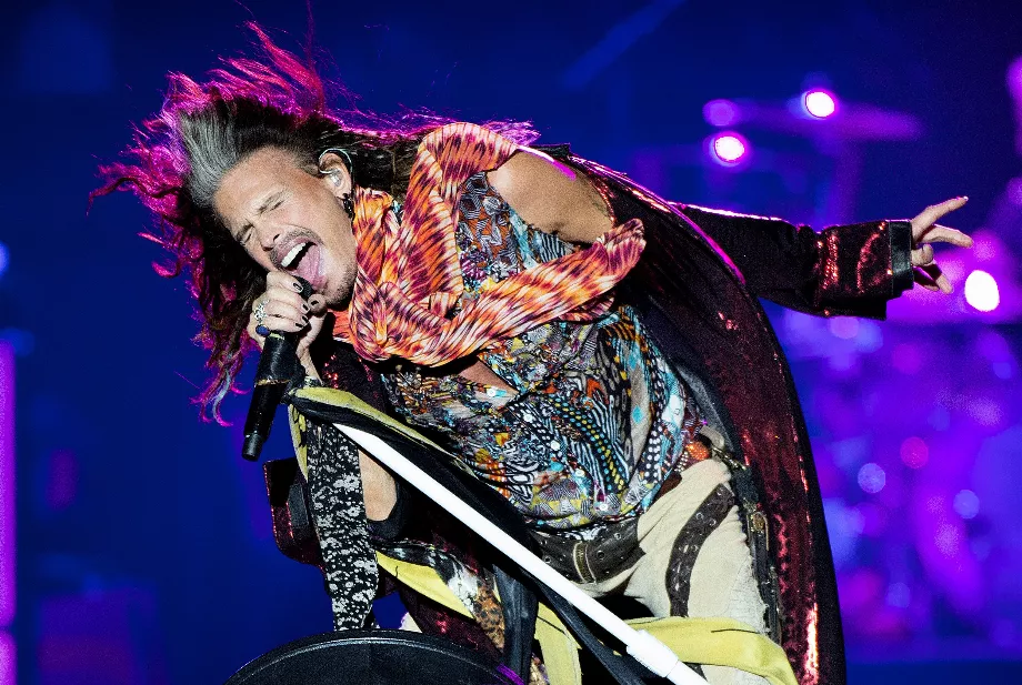 Chanteur Steven Tyler d'Aerosmith. Alexandra Shannon de CAA parle de l'impact de l'IA sur l'héritage artistique (EFE/Nils Meilvang)