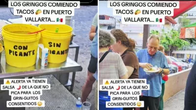 Sauce épicée et non épicée : une vidéo montre le niveau de gentrification à Puerto Vallarta dans un stand de tacos