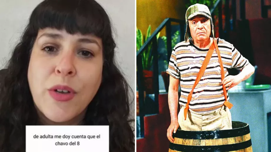 Il a assuré que Chavo del 8 était un exemple clair de romantisation de la violence envers les enfants. (TikTok @memakesgoodwriting)
