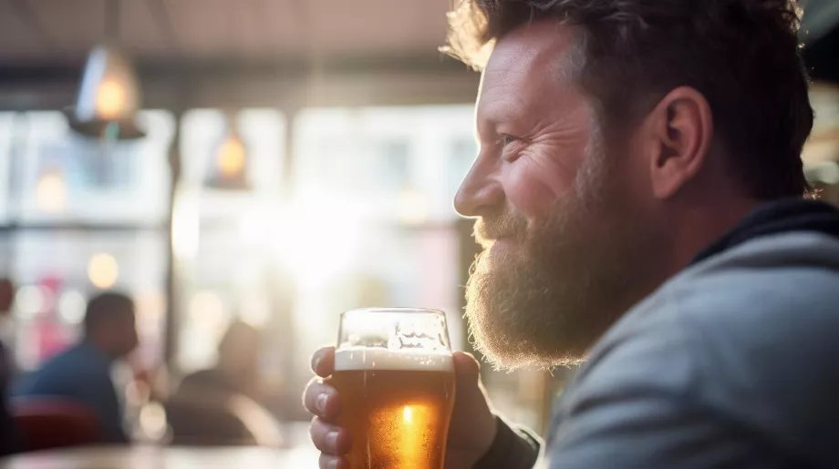 La bière est l’une des boissons les plus populaires lors des fêtes d’anniversaire. (Informations sur l'image illustrative)