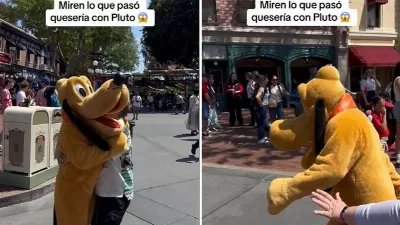 La poutargue de Pluton explose contre un Mexicain pour l'avoir transporté sans sa permission à Disneyland | VIDÉO