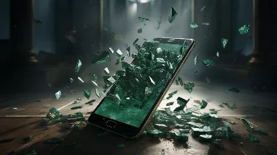 Mon téléphone portable Samsung a une ligne verte sur l'écran, comment y remédier